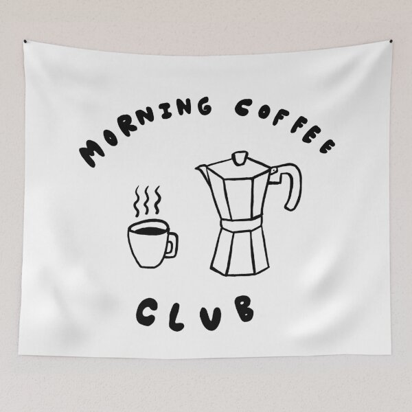 Item preview, Morning coffee club  designed and sold by Sopicon98.