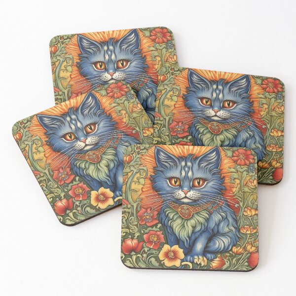 Item preview, Louis Wain Schizophrenia Cat Painting For Cat Lovers designed and sold by Petsthetic.