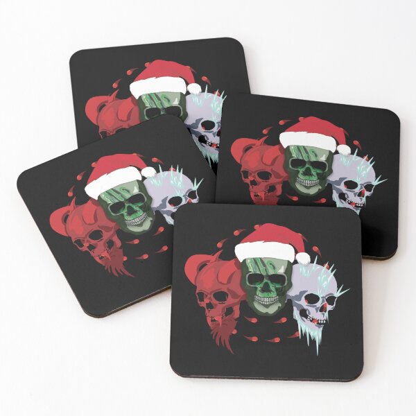 Item preview, The Festive Three - Skulls Logo designed and sold by bossjellybean.