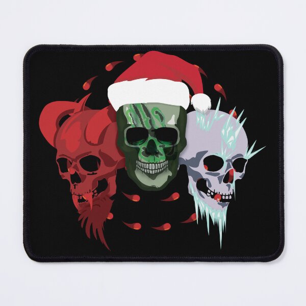 Item preview, The Festive Three - Skulls Logo designed and sold by bossjellybean.