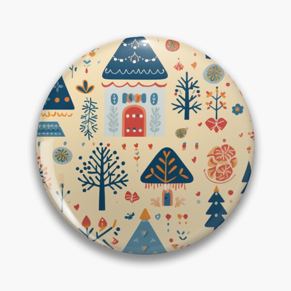 Item preview, Cottage core Christmas gingerbread houses trees and decor designed and sold by TankandDPS.