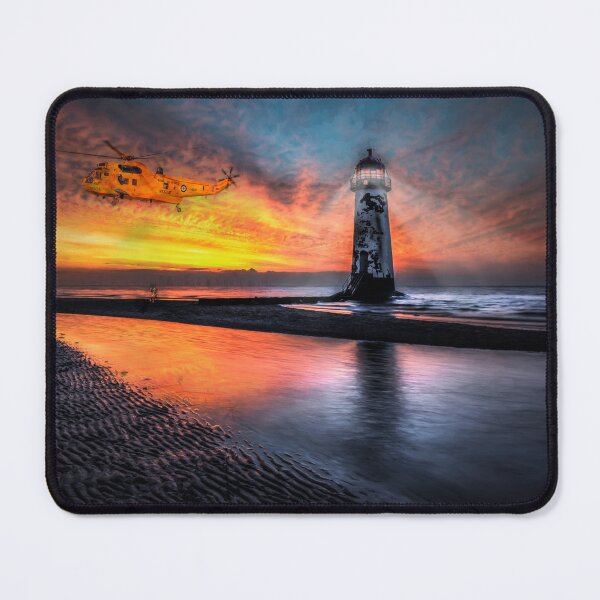 Item preview, Lighthouse Sunset Rescue designed and sold by AJEvans.
