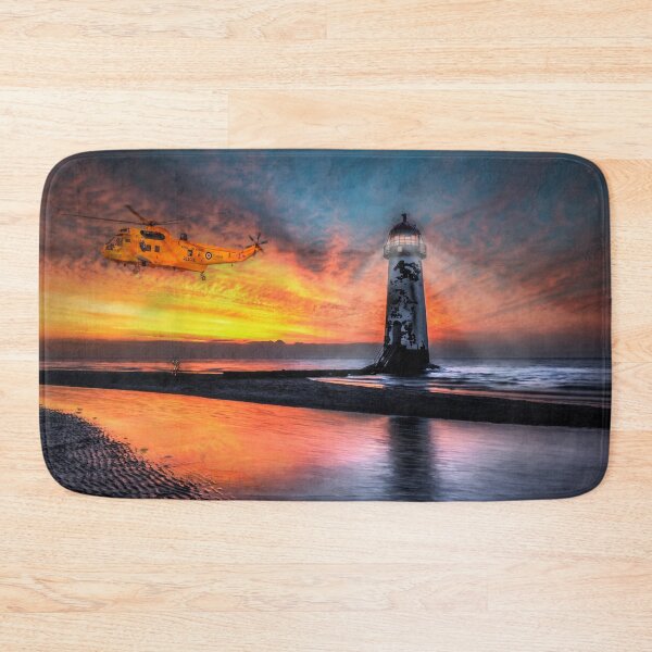 Item preview, Lighthouse Sunset Rescue designed and sold by AJEvans.