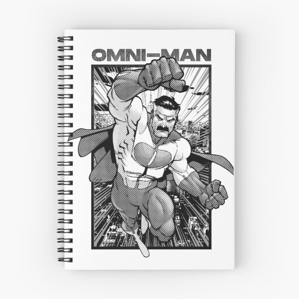 Item preview, Omni-Man Black and White T-shirt designed and sold by Centujpg.