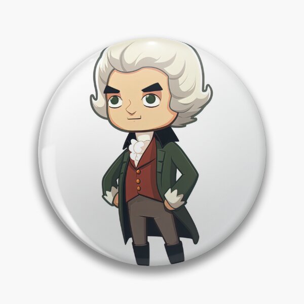 Item preview, Thomas Jefferson | cute style designed and sold by ComicsFactory.