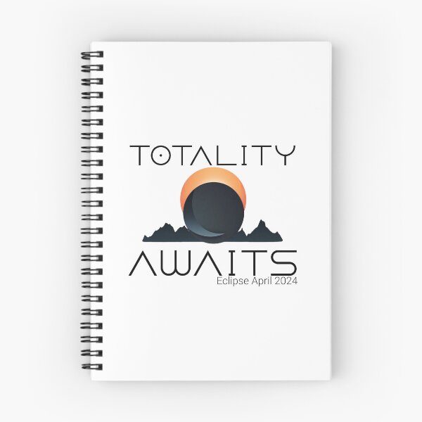Item preview, Totality awaits - Path of totality - Total solar eclipse 2024 - Astronomy lovers - 2024 eclipse designed and sold by JansenGS.
