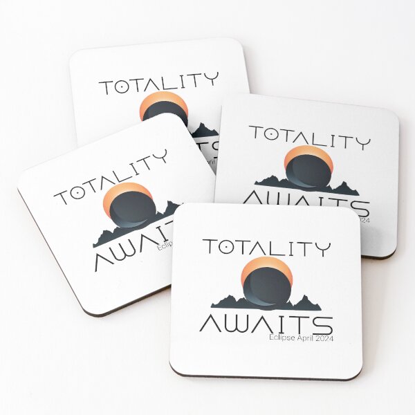Item preview, Totality awaits - Path of totality - Total solar eclipse 2024 - Astronomy lovers - 2024 eclipse designed and sold by JansenGS.
