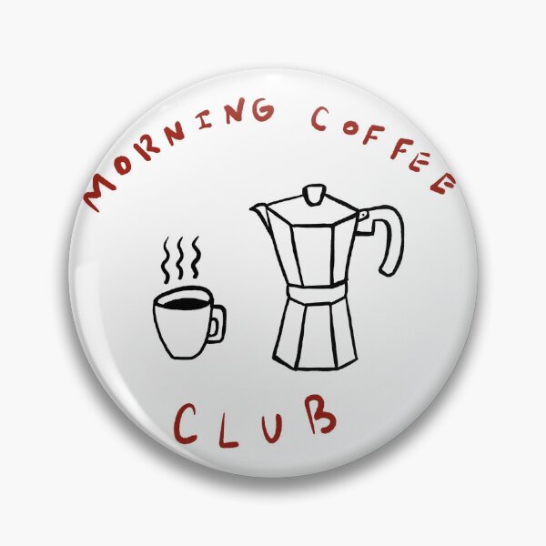 Item preview, Morning coffee club (red) designed and sold by Sopicon98.