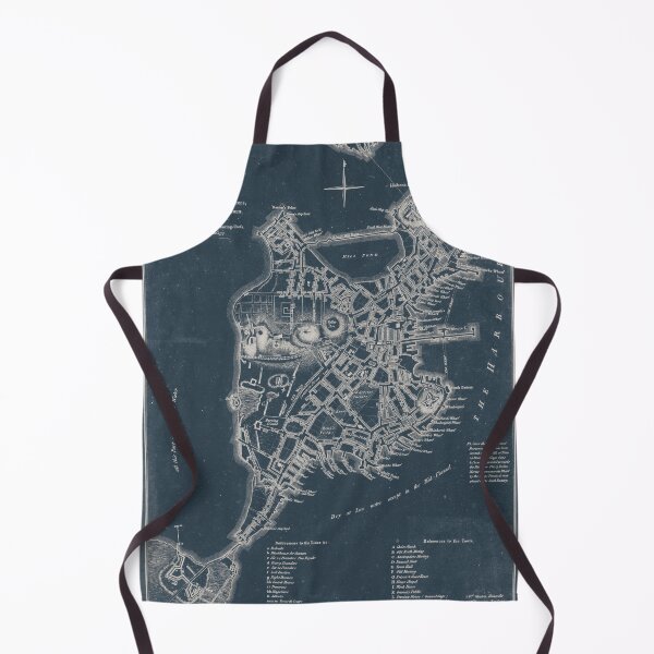 Item preview, Historical Boston map, 1775, in ghoul designed and sold by DreamingBeetle.