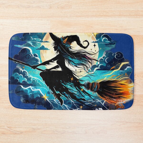 Item preview, Witch on a Broomstorm designed and sold by byvarol.