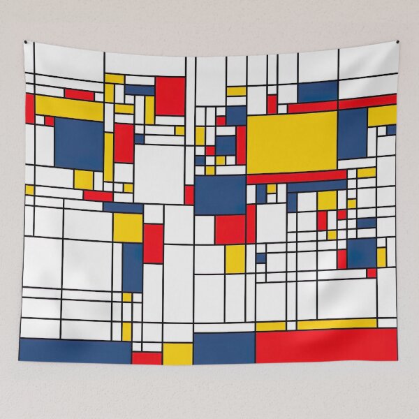 Item preview, mejores pinturas de piet mondrian, estilo artístico de piet mondrian, obras de arte de piet mondrian designed and sold by The art world.