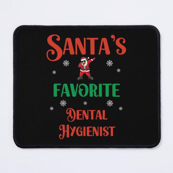 Item preview, Santa's favorite dental hygienist designed and sold by SunnyFunnyArt.