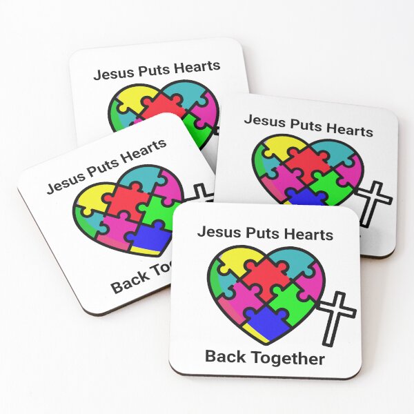 Item preview, Jesus Puts Hearts Back Together designed and sold by TboneTreasures.