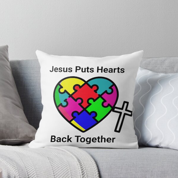 Item preview, Jesus Puts Hearts Back Together designed and sold by TboneTreasures.