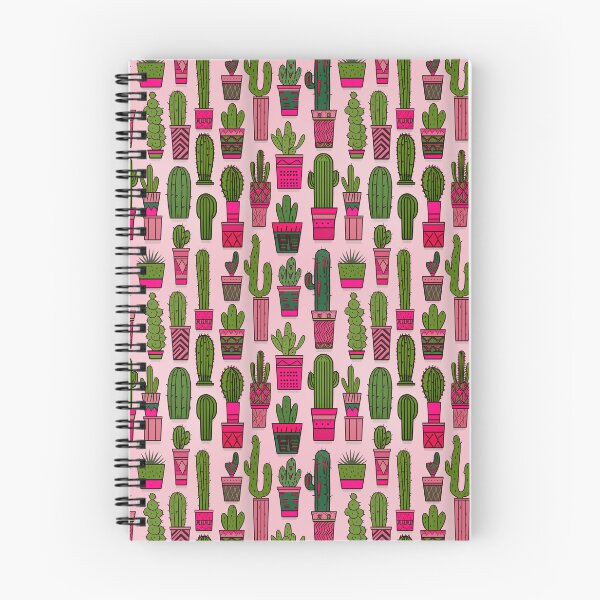 Artikelvorschau, bright modern cactus pattern in pink entworfen und verkauft von darkartsflowers.