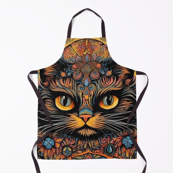 Item preview, Louis Wain Schizophrenia Cat Painting For Cat Lovers designed and sold by Petsthetic.