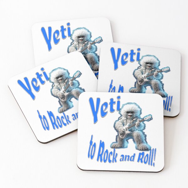 Item preview, Yeti to Rock and Roll! designed and sold by BadAttitudeTees.