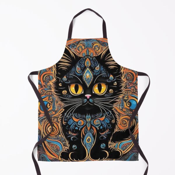Item preview, Louis Wain Schizophrenia Cat Painting For Cat Lovers designed and sold by Petsthetic.