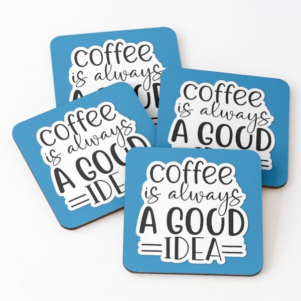 Item preview, Sticker Coffee is Always a Good Idea designed and sold by P2Genies.