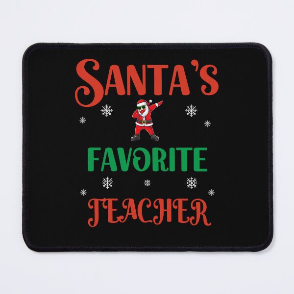 Item preview, Santa's favorite Teacher designed and sold by SunnyFunnyArt.