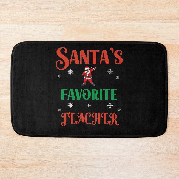 Item preview, Santa's favorite Teacher designed and sold by SunnyFunnyArt.