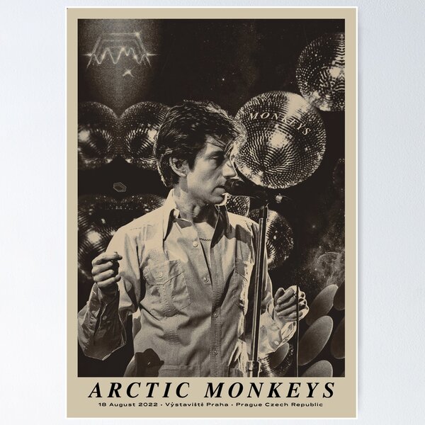Arctic Monkeys Poster Rock Band Indie Rock Post-Britpop Wall Art