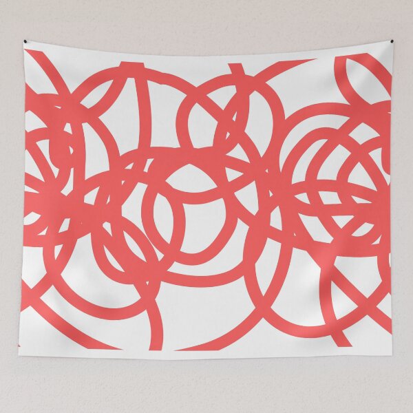 Item preview, Abstract red lines designed and sold by MPDesign84.
