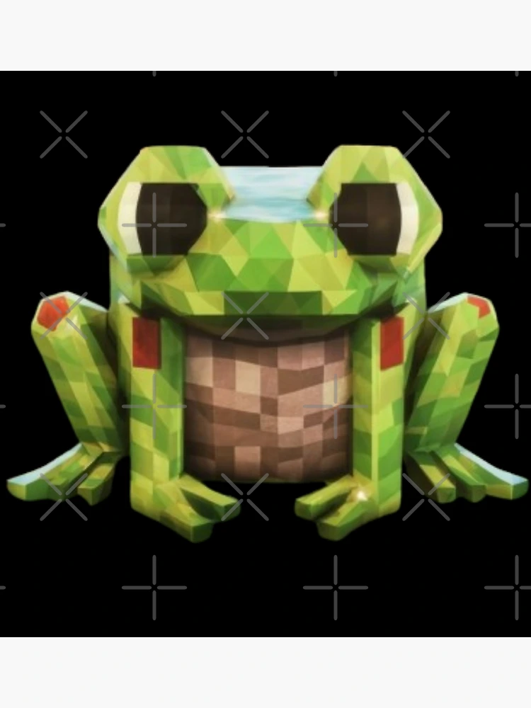 Minecraft Frog Adventure: Pixel-Perfect Gaming Design for Gamers