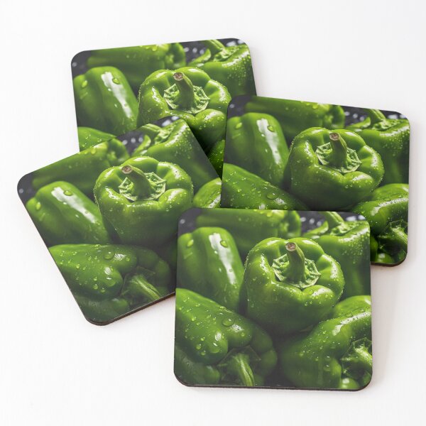 Item preview, Green Capsicums in Every Bite designed and sold by Brendon987.