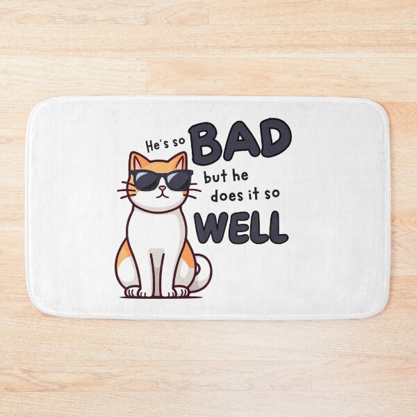 Item preview, Bad Kitty designed and sold by Eggroll the Cat.