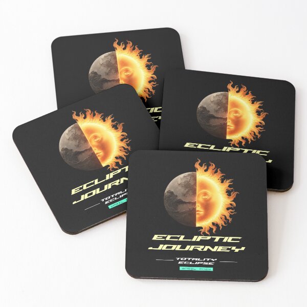 Item preview, Ecliptic journey 2024 - Path of totality - Total solar eclipse 2024 - Astronomy lovers - 2024 eclipse designed and sold by JansenGS.