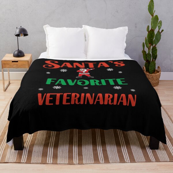 Item preview, Santa's favorite veterinarian designed and sold by SunnyFunnyArt.