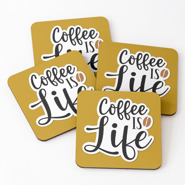 Item preview, Sticker Coffee is Life designed and sold by P2Genies.
