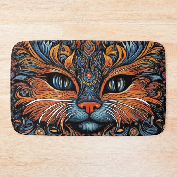 Item preview, Louis Wain Schizophrenia Cat Painting For Cat Lovers designed and sold by Petsthetic.