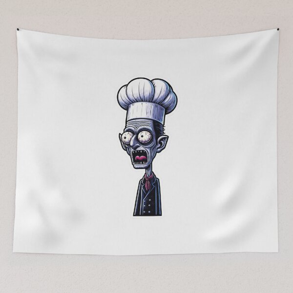 Item preview, Shocked Vampire Chef designed and sold by psychcyberpunk.
