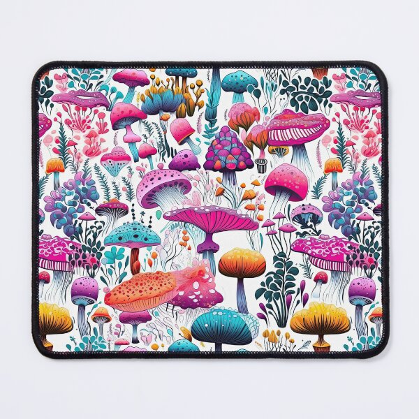 Artikelvorschau, Fungi Fantasia: A Mushroom Pattern Collection - Design 9 entworfen und verkauft von kawaiidoodlesuk.