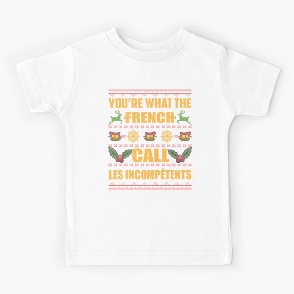 Item preview, You're What The French Call Les Incompetents - Ugly Sweater designed and sold by Pixels-Fashion.