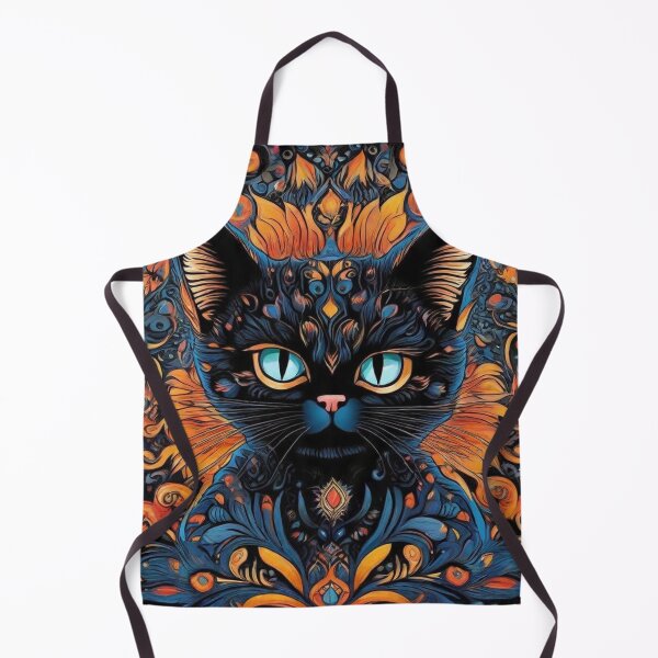 Item preview, Louis Wain Schizophrenia Cat Painting For Cat Lovers designed and sold by Petsthetic.