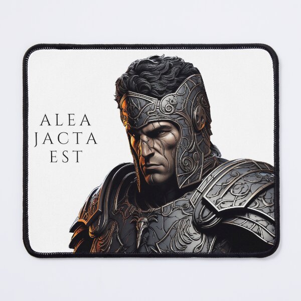 Item preview, Roman Motto Alea Jacta Est designed and sold by Trono-de-Metal.