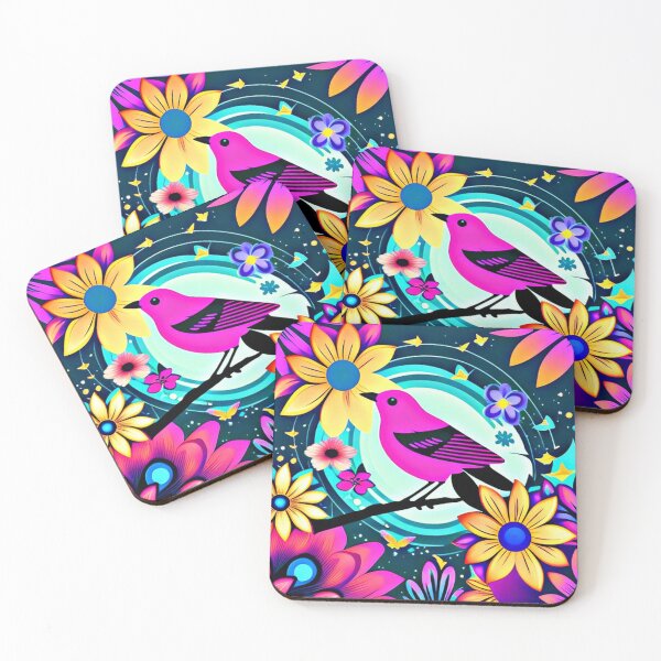 Item preview, Bird in night sky design designed and sold by Flowerslaps.