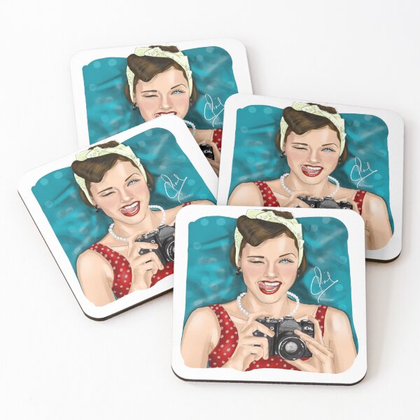Item preview, Vintage Camera girl designed and sold by Cpiol-Art.