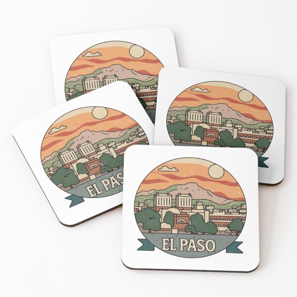Item preview, El Paso, Texas | A different view of the city at sunset designed and sold by CircinusStore.