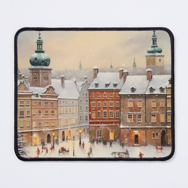 Item preview, Merry Christmas in Warsaw /Old Town in Poland designed and sold by OkiFab.