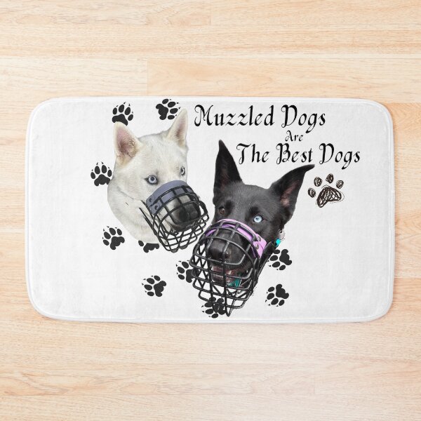 Item preview, Muzzled Dogs are the Best Dogs Feat. Athena & Apollo  designed and sold by LunarDogs.
