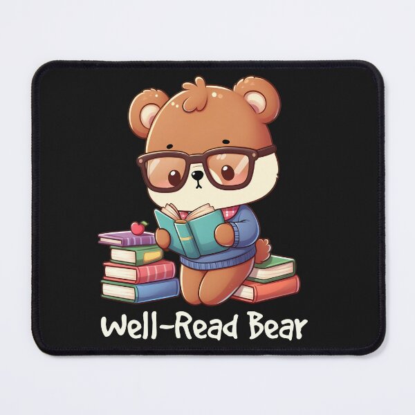 Item preview, Well Read Bear Cute Kawaii designed and sold by TeddybearClub.