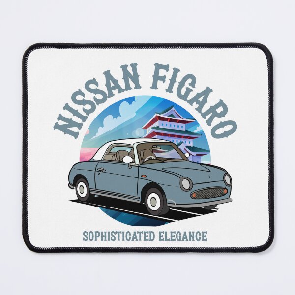 Item preview, Lapis Grey Nissan Figaro - Design 14 designed and sold by thefigarostore.