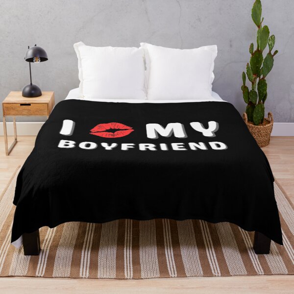 Item preview, i love my boyfriend, valentine with my boyfriend designed and sold by NaaEchDesign ⭐⭐⭐⭐⭐.