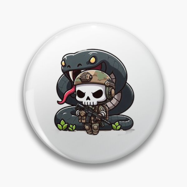 Item preview,  skeleton in tactical gear with snake designed and sold by Wxjtecki.
