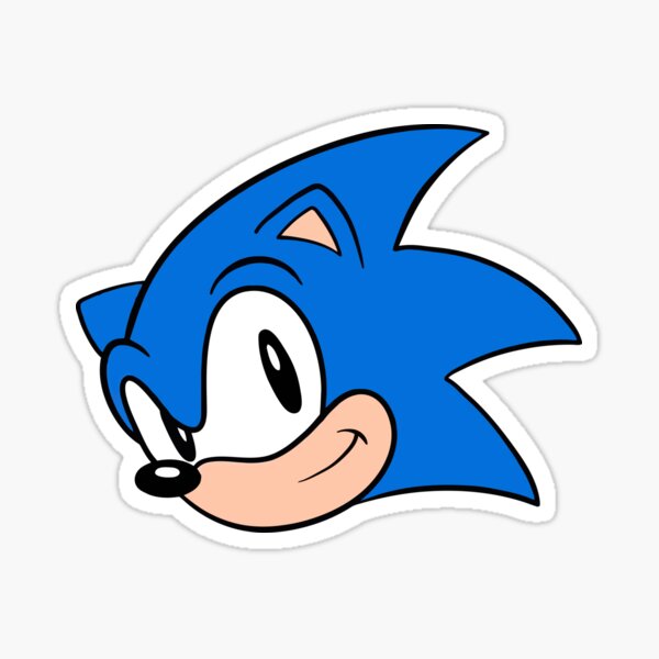 Smol Sonic Sticker