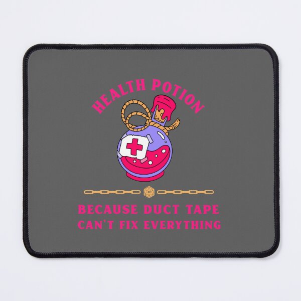 Item preview, Health Potion Because Duct Tape Can't Fix Everything designed and sold by MHerardDesigns.
